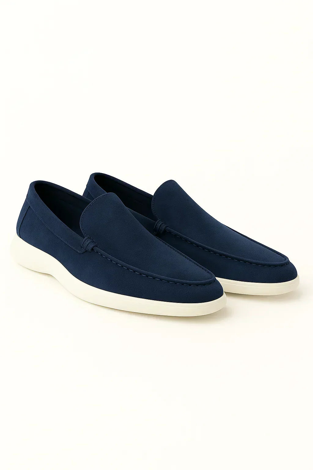 Men’s Suede Loafers Slip-On Casual Shoes – Lightweight Comfort Driving Moccasins