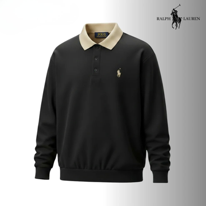 RL™ Prestige Edition – Sweat Col Contrasté