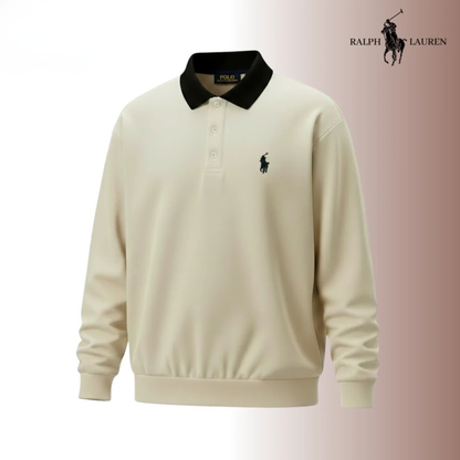 RL™ Prestige Edition – Sweat Col Contrasté