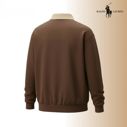 RL™ Prestige Edition – Sweat Col Contrasté