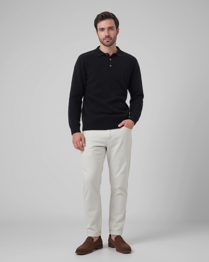 Cesare Cashmere Polo