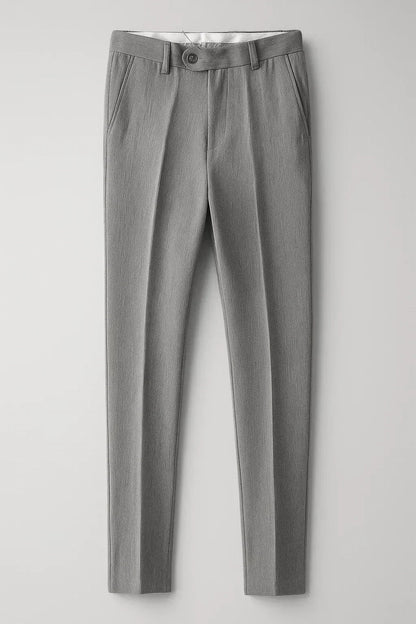Men’s Slim-Fit Tailored Pants – Classic Stretch