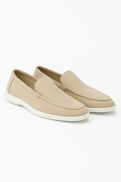 Men’s Suede Loafers Slip-On Casual Shoes – Lightweight Comfort Driving Moccasins